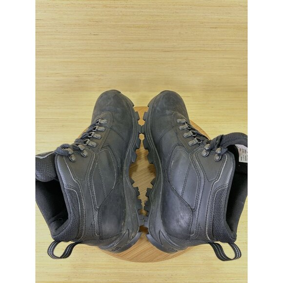 Timberland Mt. Maddsen Mid Black Waterproof Leather Boots Mens Size 10 - Picture 5 of 8
